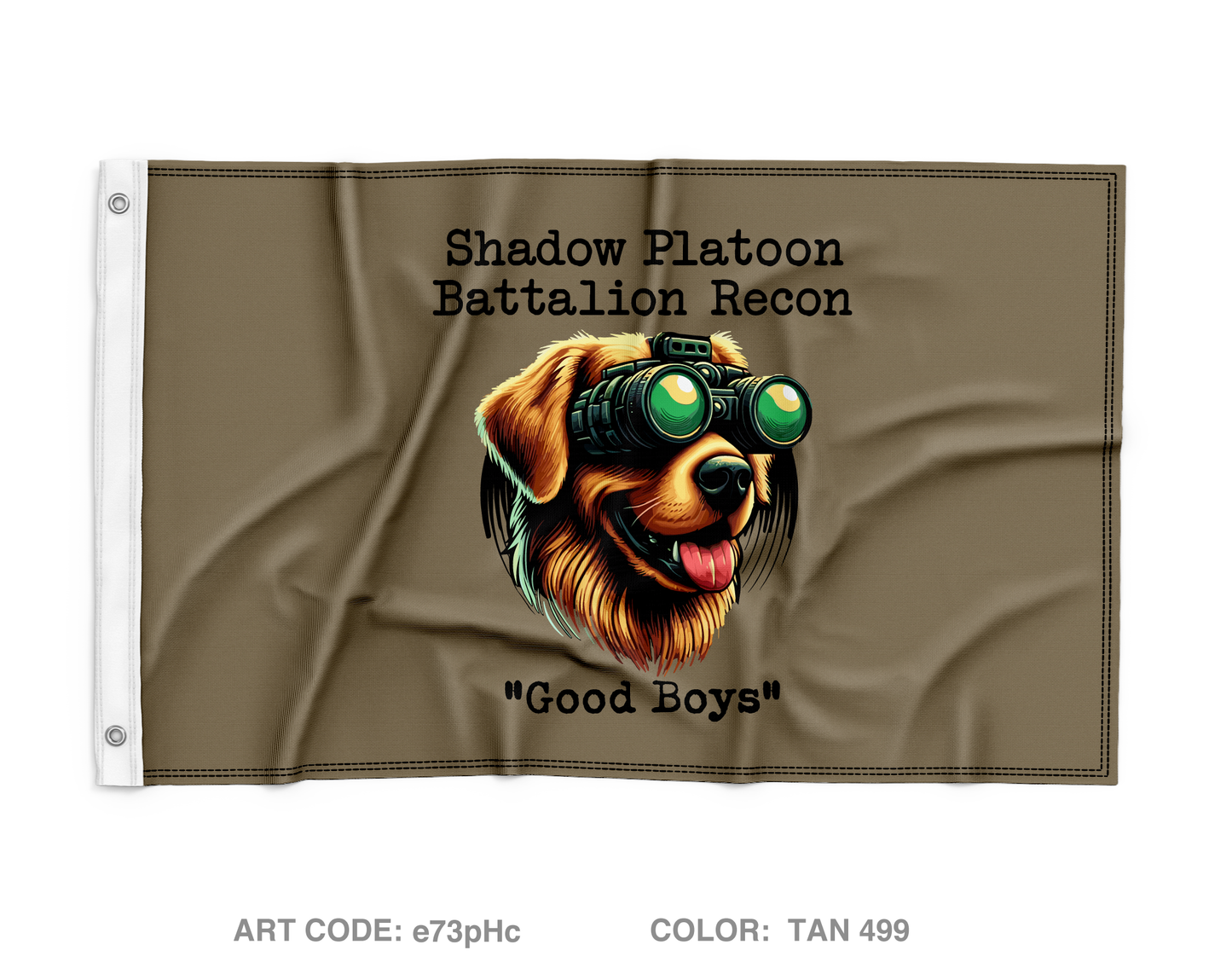 Scout platoon, TF Rattlesnake, 2LBCT Wall Flag - e73pHc