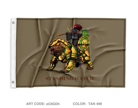 67th Military Police Company (D) Wall Flag - eC8GDh