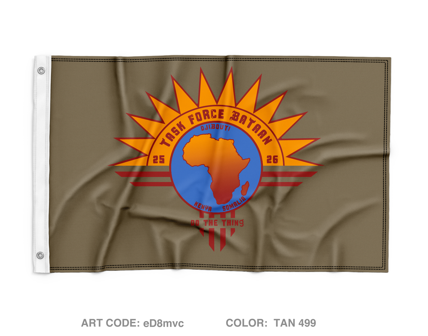 1-200 Infantry Battalion Fundraising Collection Wall Flag - eD8mvc