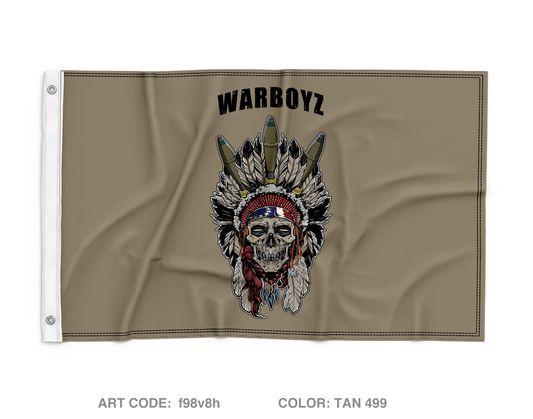WarBoyz Wall Flag - f98v8h
