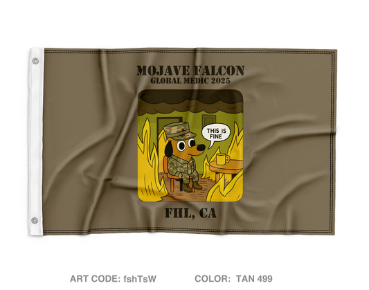 792 PM DET Wall Flag - fshTsW
