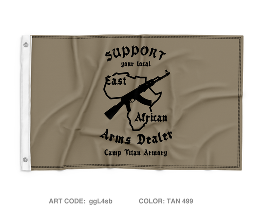SOCAF ARMORY Wall Flag - ggL4sb