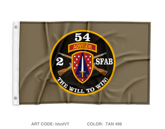 2-54 SFAB Fundarising Collection Wall Flag - hhnfVT