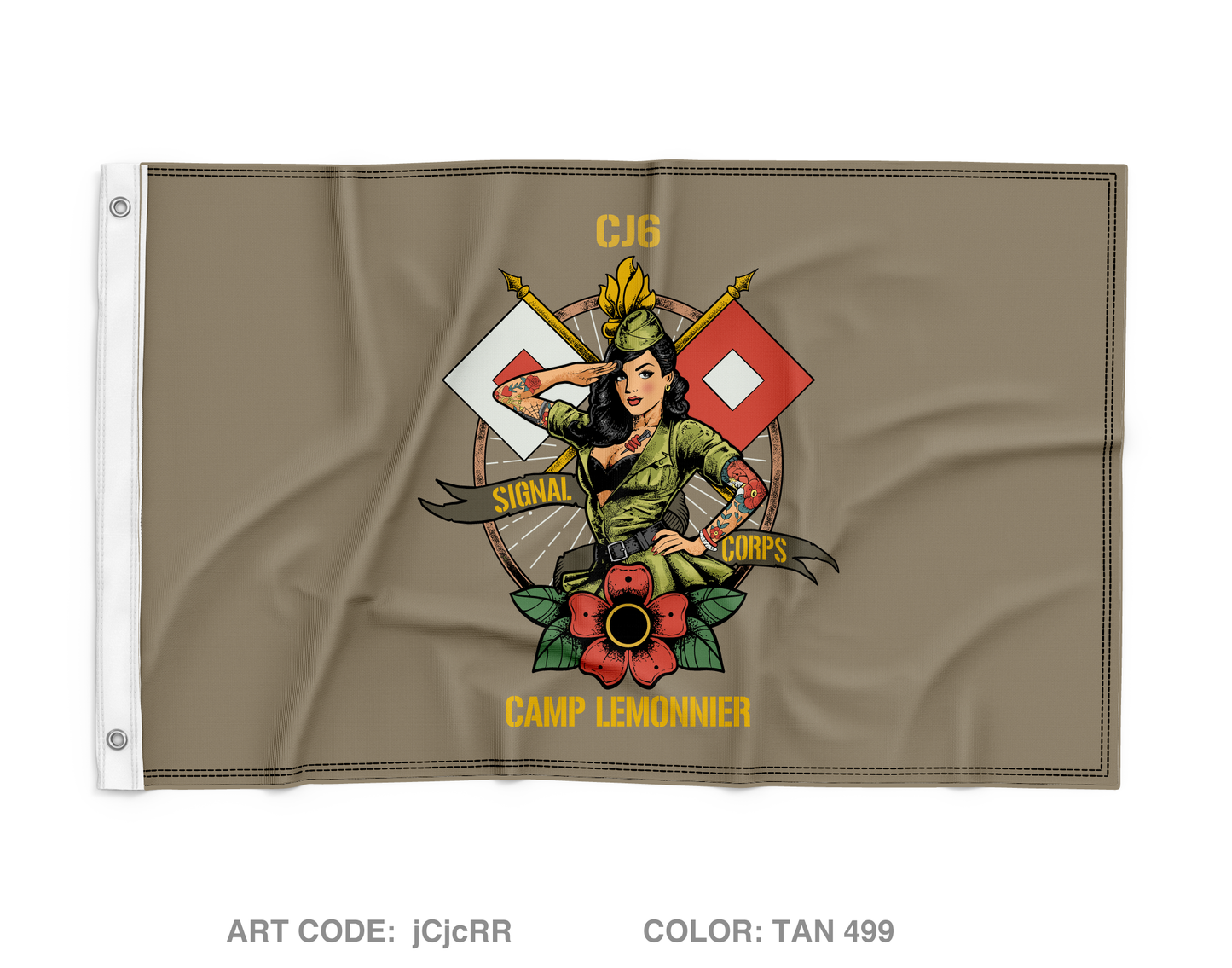 234th Wall Flag - jCjcRR