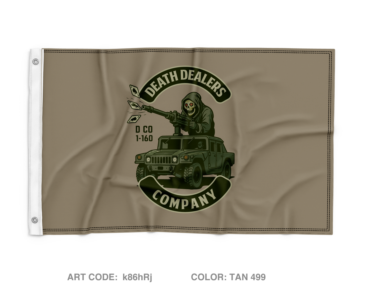 D 160 Fundraising Collection Wall Flag - k86hRj
