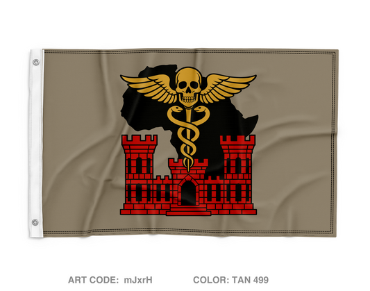 180th ESC Wall Flag - mJxrH