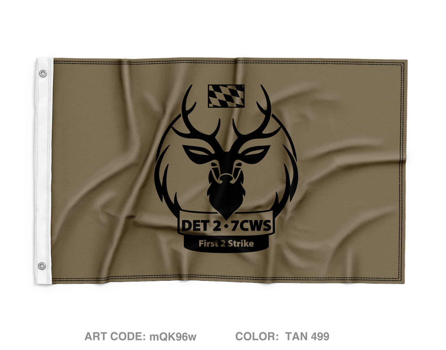 7th Combat Weather Squadron Wall Flag - mQK96w