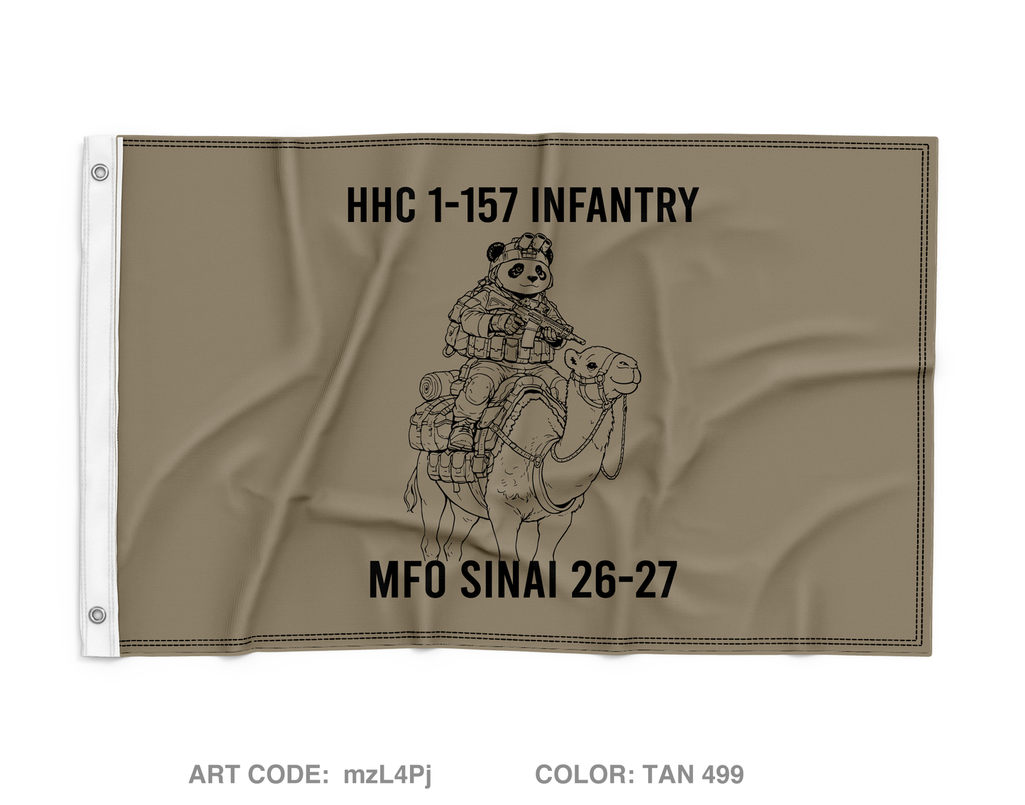 1-157 medics Wall Flag - mzL4Pj