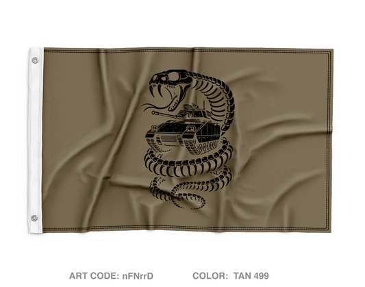 Charlie “Cobra” Company, 1-194th CAB Wall Flag - nFNrrD