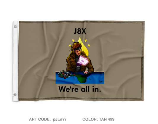 SOCAF J8X Wall Flag - pJLnYr