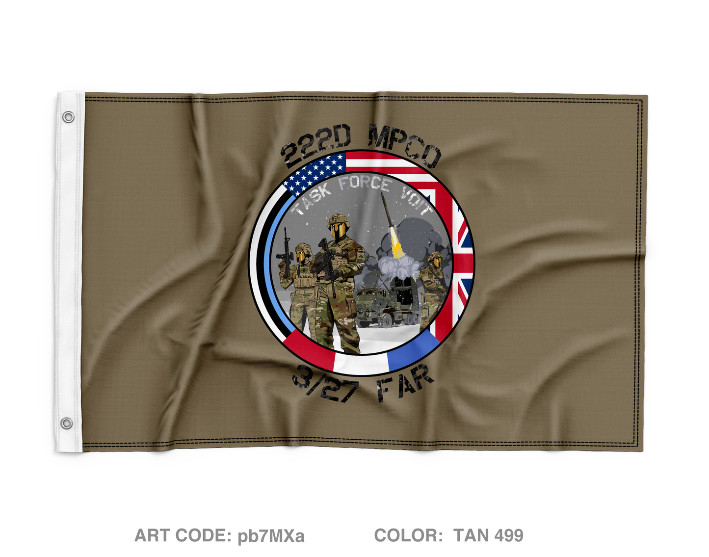 Task Force Voit Wall Flag - pb7MXa