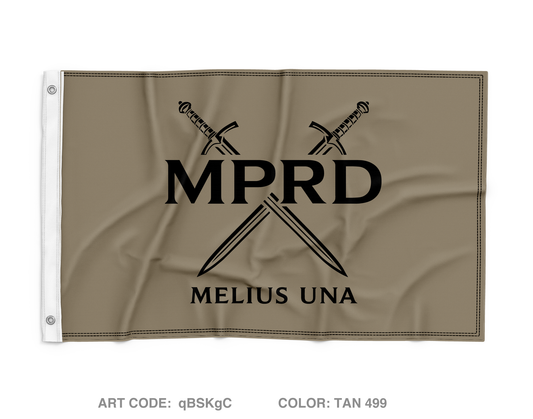 HRC / MPRD Wall Flag - qBSKgC