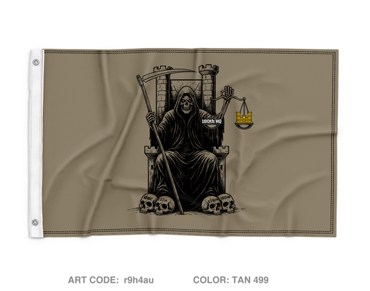 180th ENG HQ Wall Flag - r9h4au