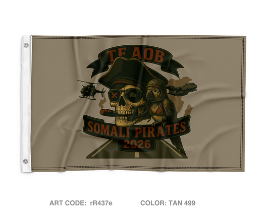 204th TF AOB Wall Flag - rR437e
