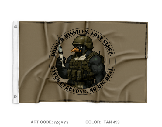 Army Troop Medical Clinic Wall Flag - rZgVYY