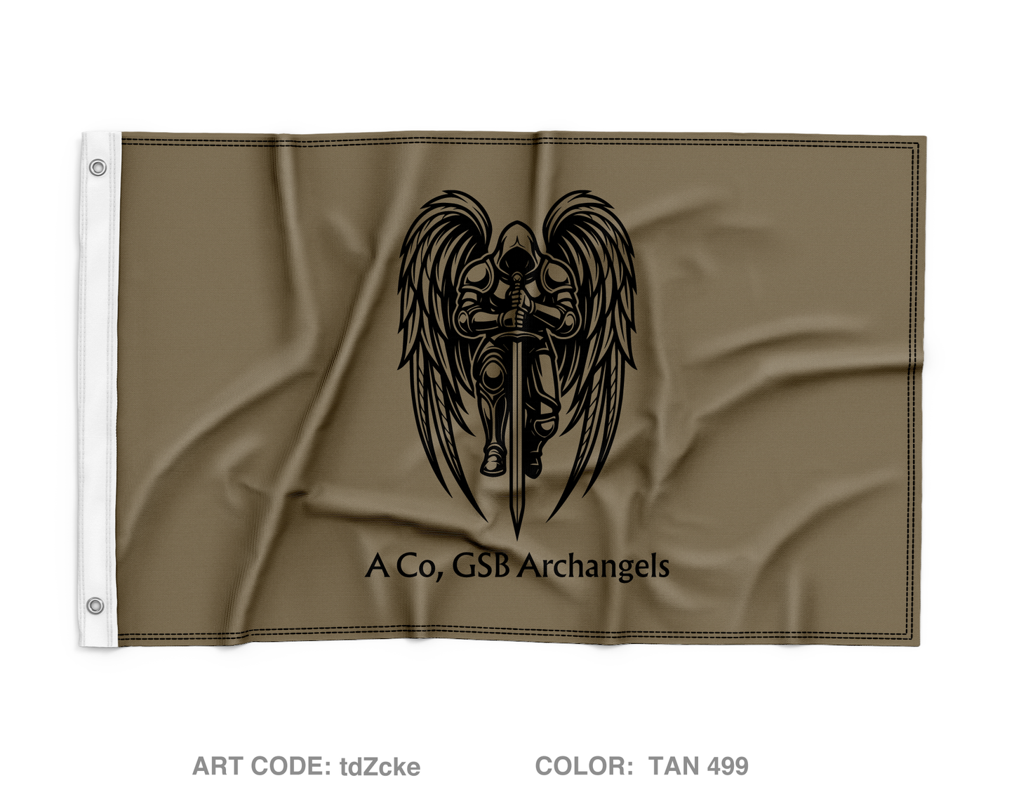A Co, GSB, 3SFG(A) Wall Flag - tdZcke