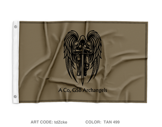 A Co, GSB, 3SFG(A) Wall Flag - tdZcke