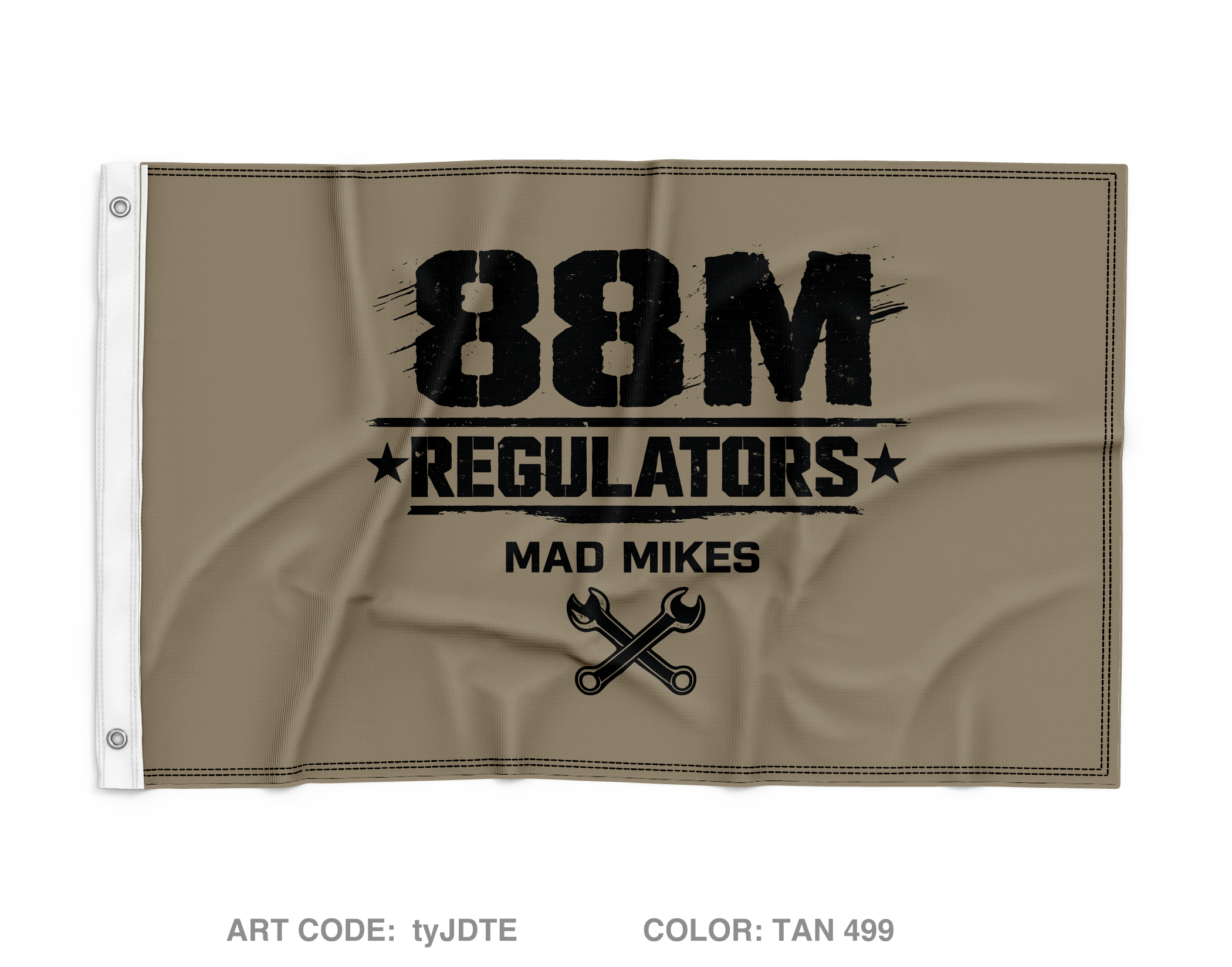Mad Mikes Wall Flag - tyJDTE - Emblem Athletic