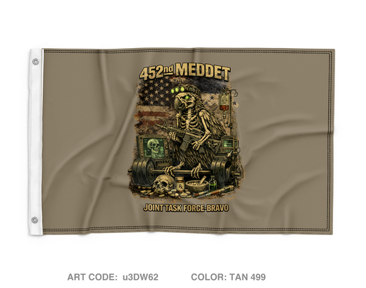 452 Field Hospital Wall Flag - u3DW62