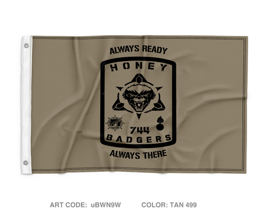 744 TH FSC Wall Flag - uBWN9W