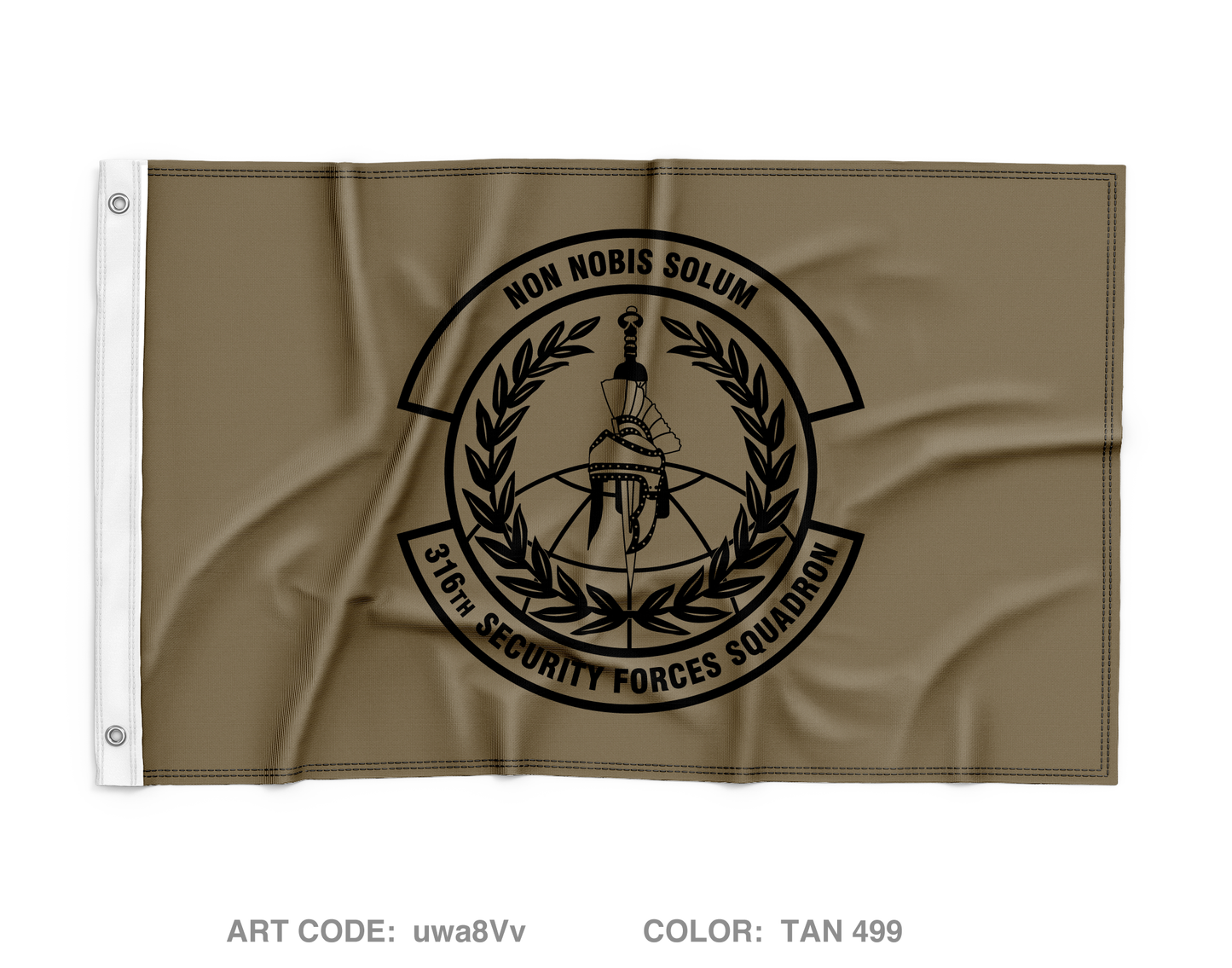 316th SFS Wall Flag - uwa8Vv