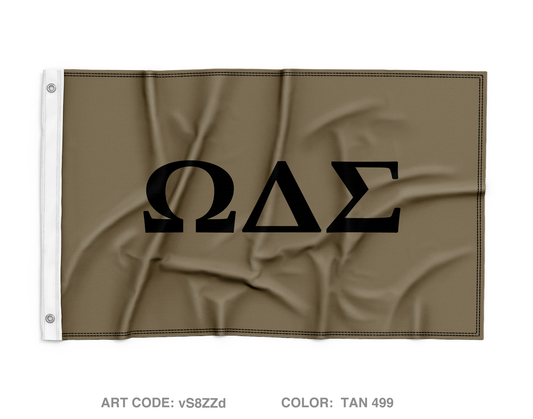 Omega Delta Sigma Wall Flag - vS8ZZd