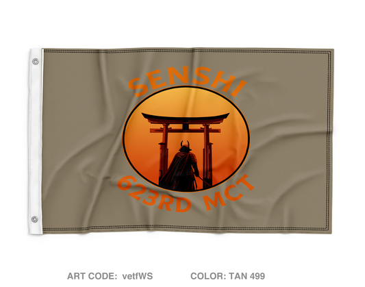 623rd MCT Wall Flag - vetfWS