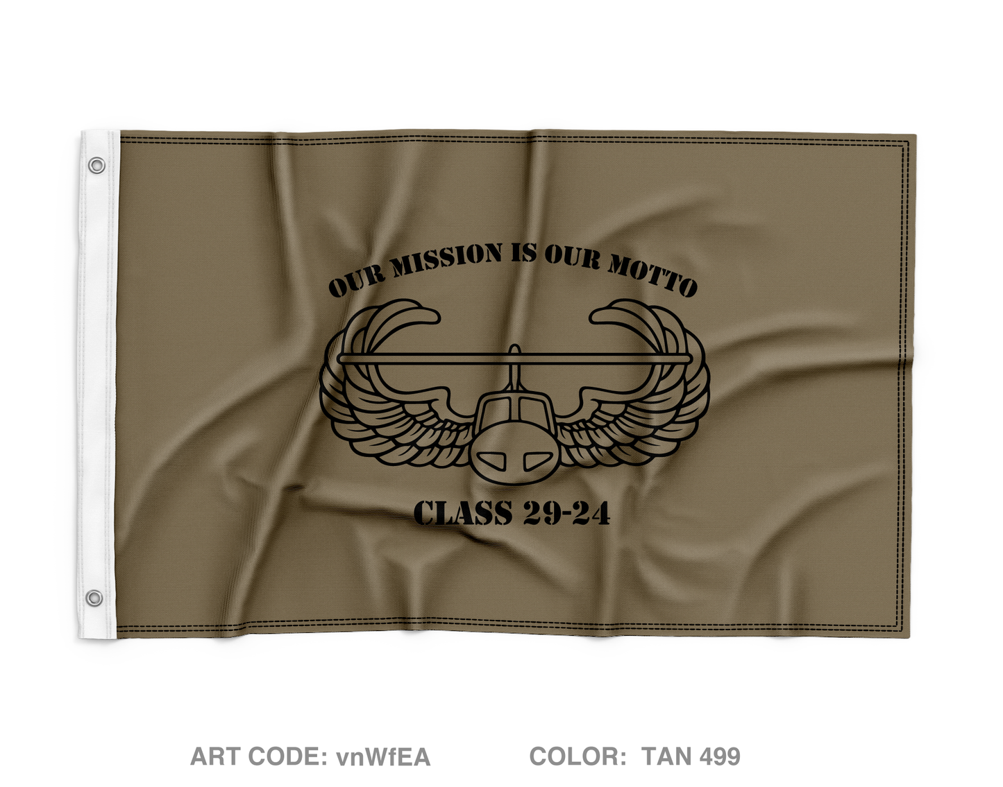 AAS class 29-24 Wall Flag - vnWfEA