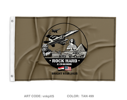 A 1-174th ADA Fundraising Collection Wall Flag - vnkpXS