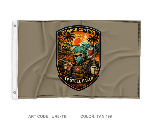 Island Time Wall Flag - wR5xTB