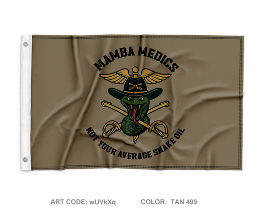 2-106 CAV Medics Wall Flag - wUVkXq