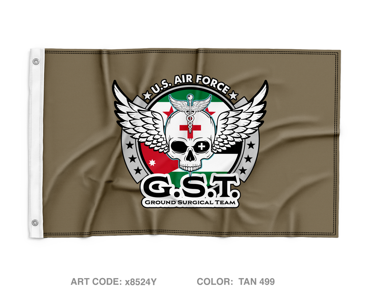 Ground Surgical Team Wall Flag - x8524Y