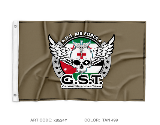 Ground Surgical Team Wall Flag - x8524Y