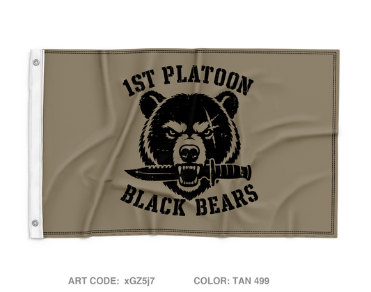 1st Platoon, 94MP Wall Flag - xGZ5j7