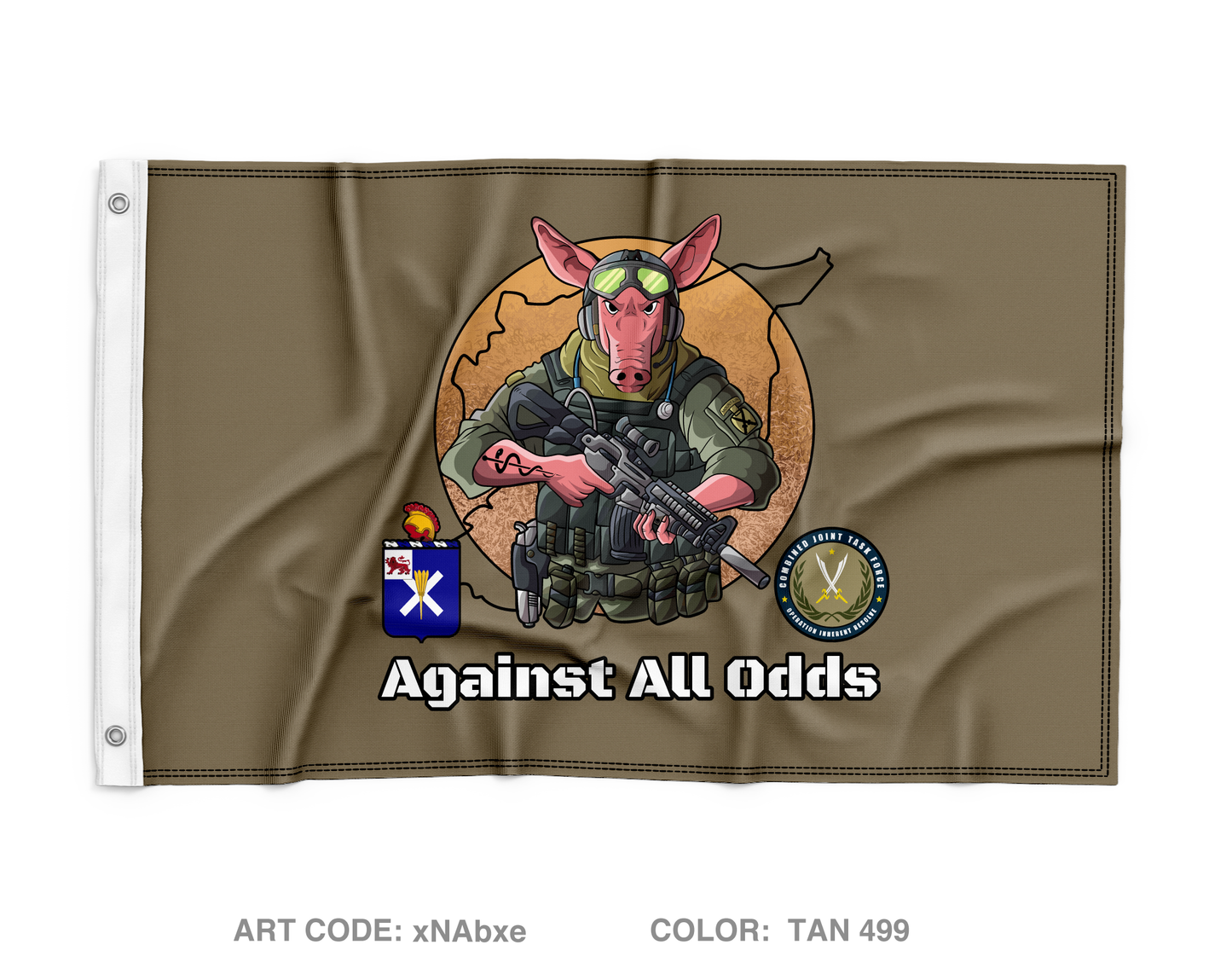 Aardvark Medical Section Wall Flag - xNAbxe