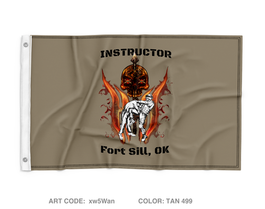 Head Hunter's Combatives Program Wall Flag - xw5Wan