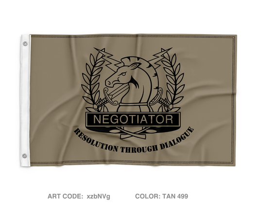 Sarasota County Hostage Negotiations Team Wall Flag - xzbNVg