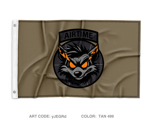 B Co 392nd ESB Wall Flag - yJEGRd