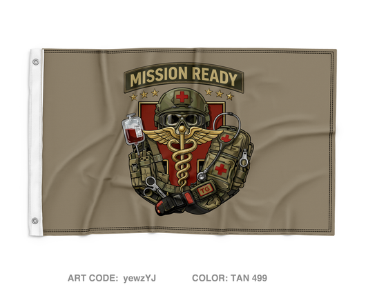 Army Reserve Medical Management Center Wall Flag - yewzYJ