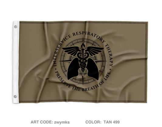 Interservice Respiratory Therapist Program Wall Flag - zwymks