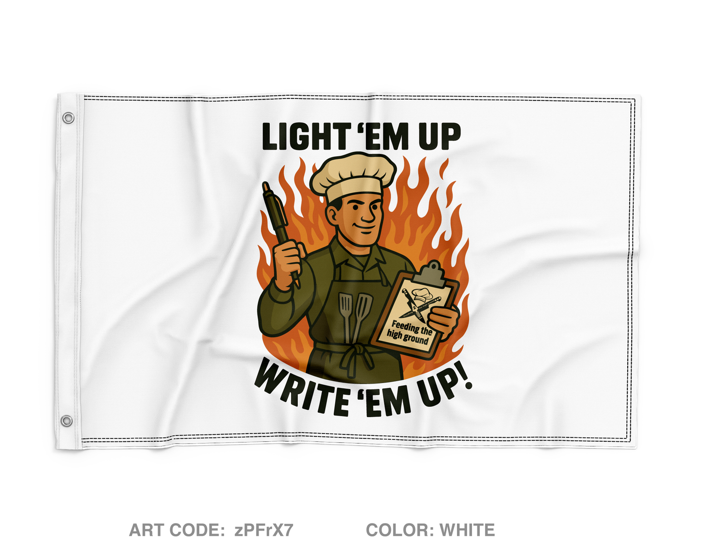 Lancer Bistro Wall Flag - zPFrX7
