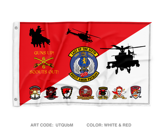 6-6 CAV Wall Flag - UTQUbM