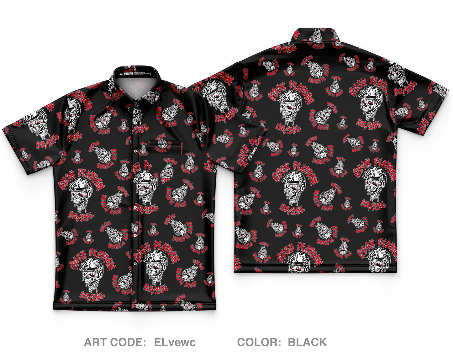 Goon Platoon Store 1 Core Men's SS Performance Party Shirt - ELvewc