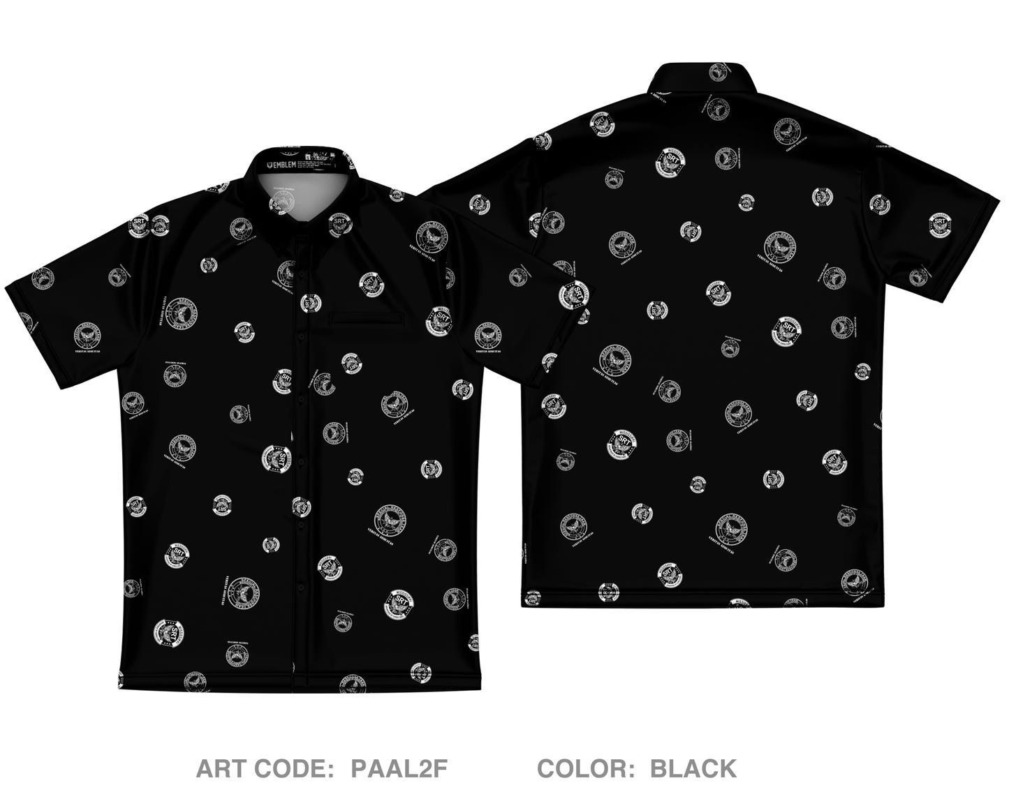 Mississippi Department of Corrections Special Response Team Core Men's SS Performance Party Shirt - PAAL2F