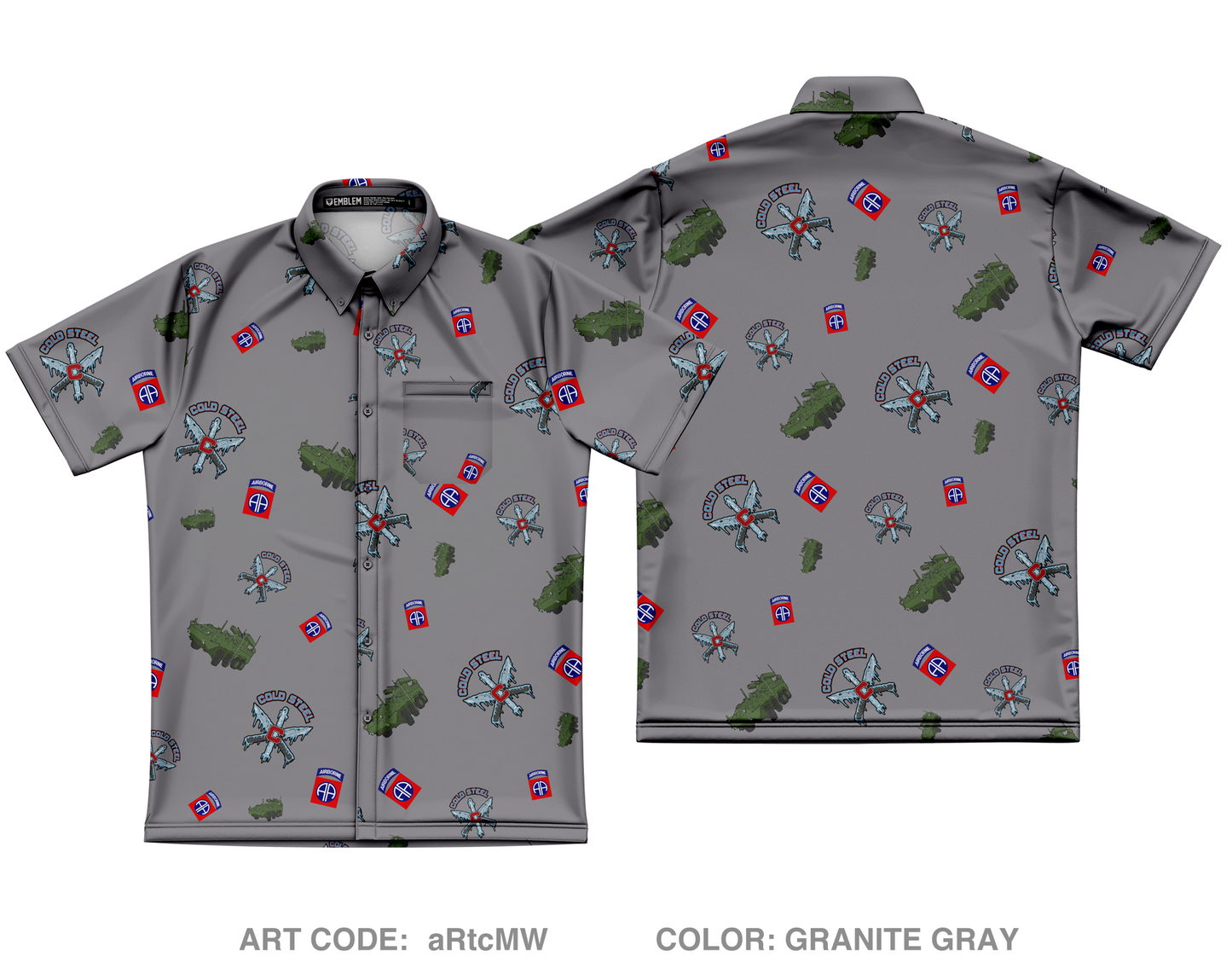 C/3-4 ADAR Core Men's SS Performance Party Shirt - aRtcMW