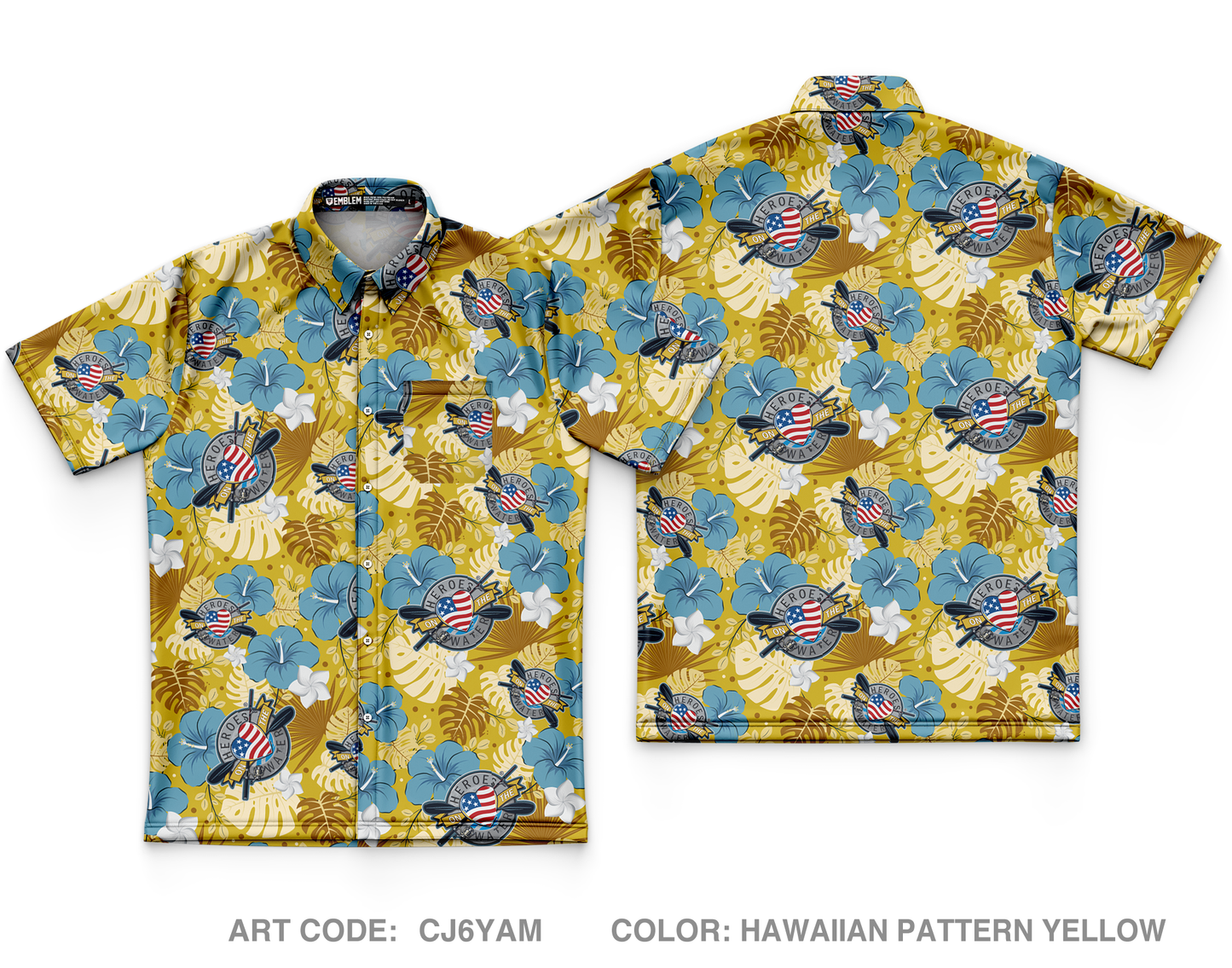 Heroes on the Water National Core Men's SS Performance Party Shirt