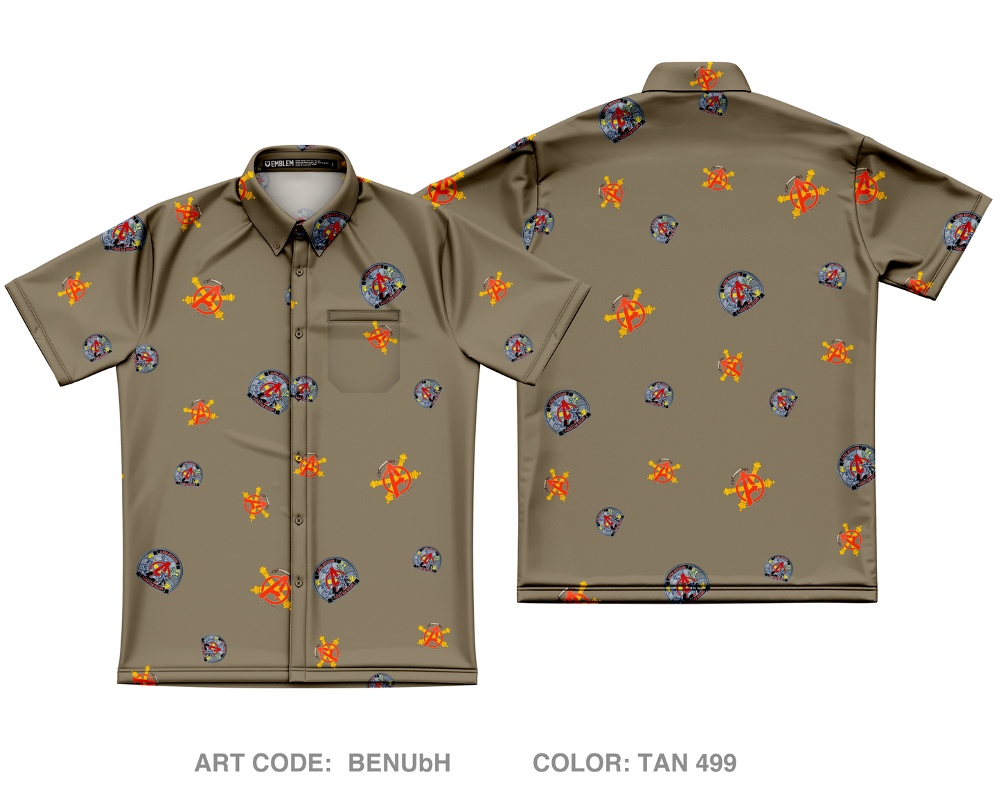 Alpha 1-121 Core Men's SS Performance Party Shirt - BENUbH