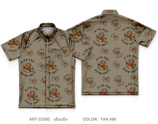 G Co FSC 32nd IBCT Core Men's SS Performance Party Shirt - xEucEv