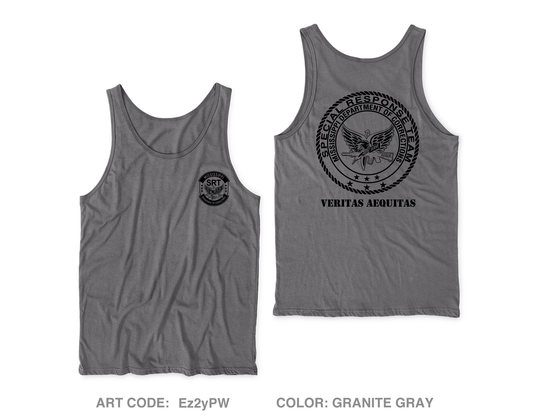 Mississippi Department of Corrections Special Response Team Core Men's Performance Tank Top - Ez2yPW