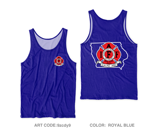 IAFF Local 3586 Core Men's Performance Tank Top - 9zcdy9